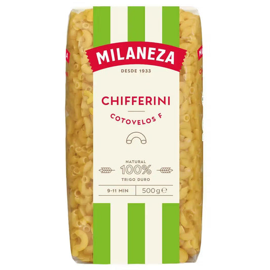 Massa milaneza cotovelos F 500g