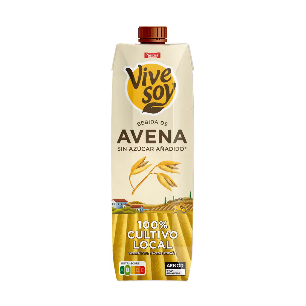 Leite Aveia Pascual Vive Soy 1L