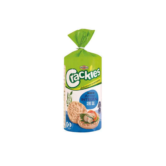 Bolacha de Arroz Integral sem Sal Caçarola 130g
