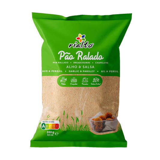 Pão ralado alho e salsa rialto 240g