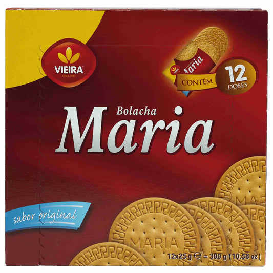Bolachas maria Original 12x vieira 300g