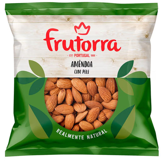 Amendoa natural c/pele frutorra 150g