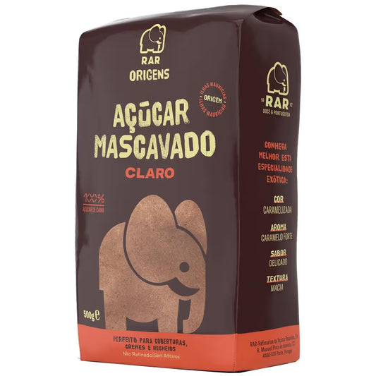 Açucar mascavado claro RAR 500g