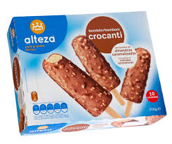 Gelado Chocolate com Leite 4x Alteza