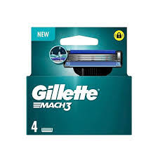 Laminas Barbear Gillette Mach 3 4x