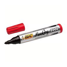 Marcador Vermelho 2000 Bic