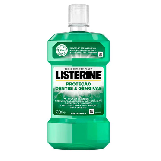 Listerine Proteção Dentes e Gengivas 500ml