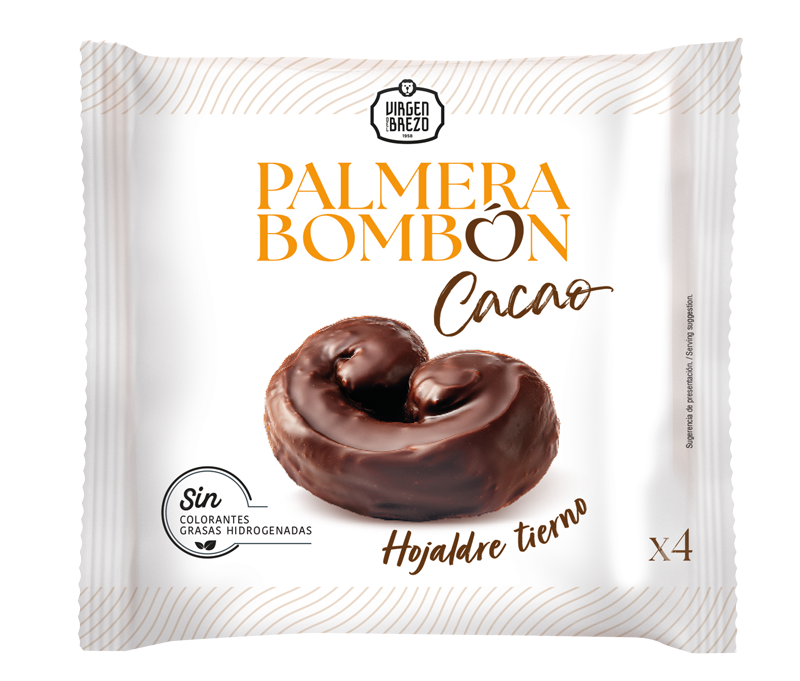 Bolacha Cacao Palmera Bombon 4x