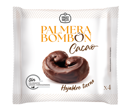 Bolacha Cacao Palmera Bombon 4x
