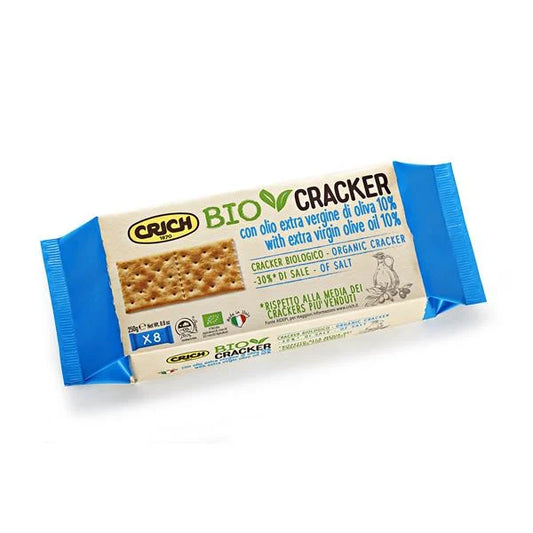 Bolachas Crackers sem sal 250g Crich