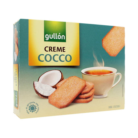 Bolachas Creme Cocco 2x250g Gullón