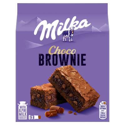 Bolinhos Milka Choco Brownie 6x
