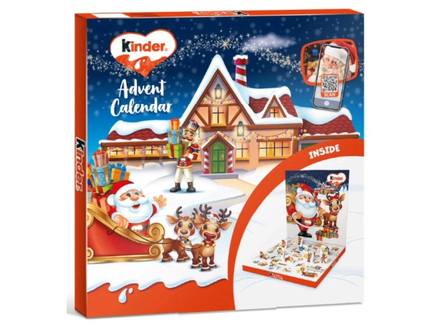 Calendário Advento Kinder 123g