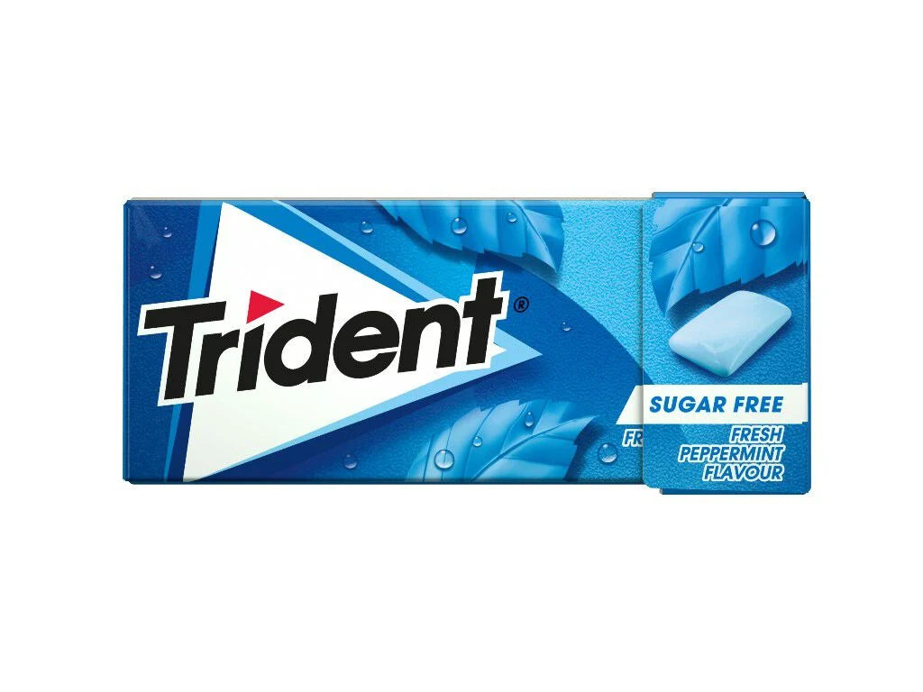 Chicletes Menta Trident