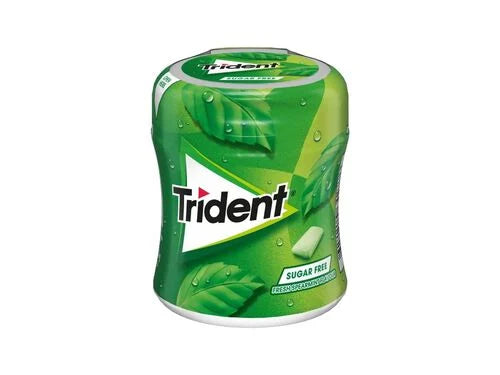 Chicletes de Menta s/açucar Trident 58x