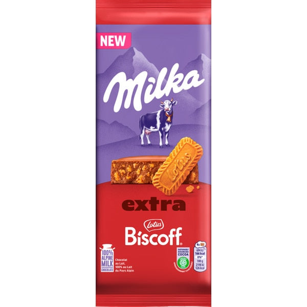 Chocolate Biscoff Milka 190g
