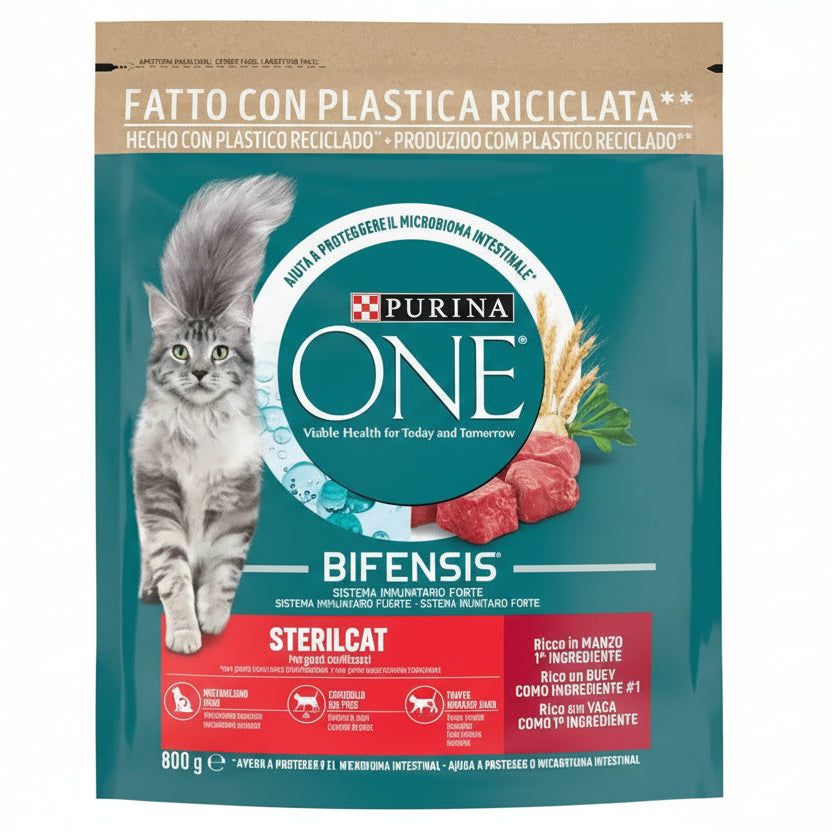 Comida Gato ONE Purina 800g