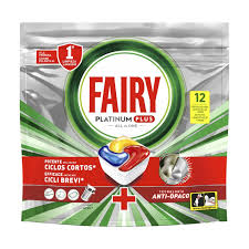 Detergente Pastilhas Fairy Platinum Plus