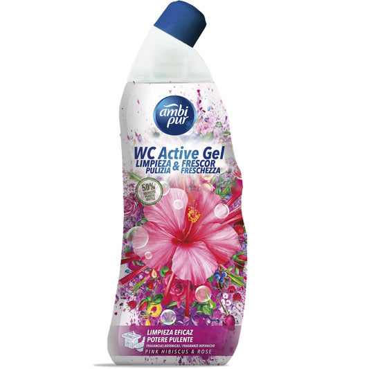 Detergente ambipur pink WC Gel