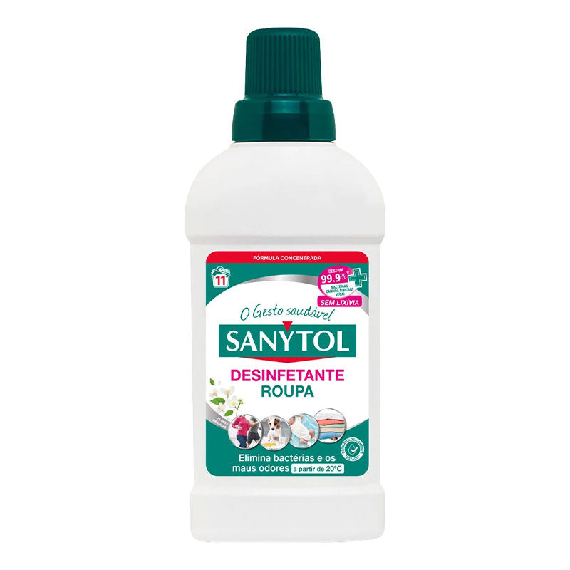 Detergente sanitol desinfetante Roupa 500ml