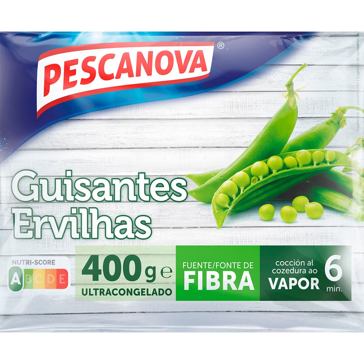 Ervilhas Congeladas Pescanova 400g