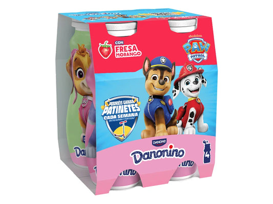 Iogurte Danonino de Morango 4x Danone