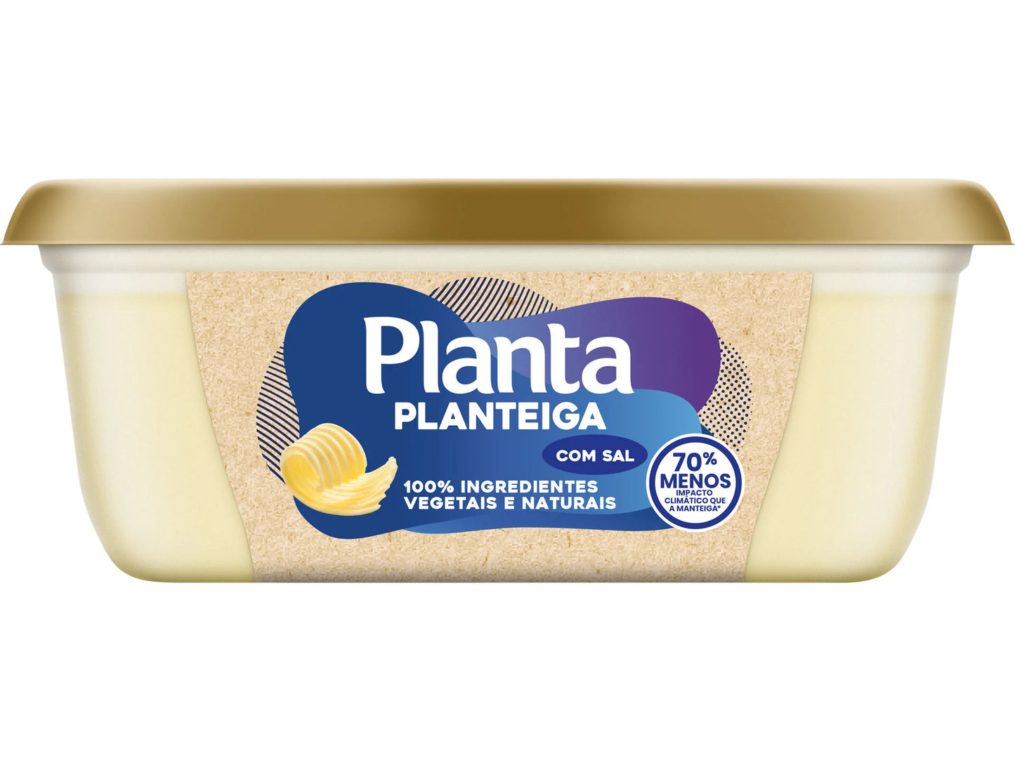 Margarina Planteiga Com Sal Planta 225g