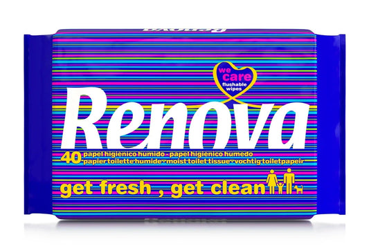 Papel Higienico Húmido Renova Reffil