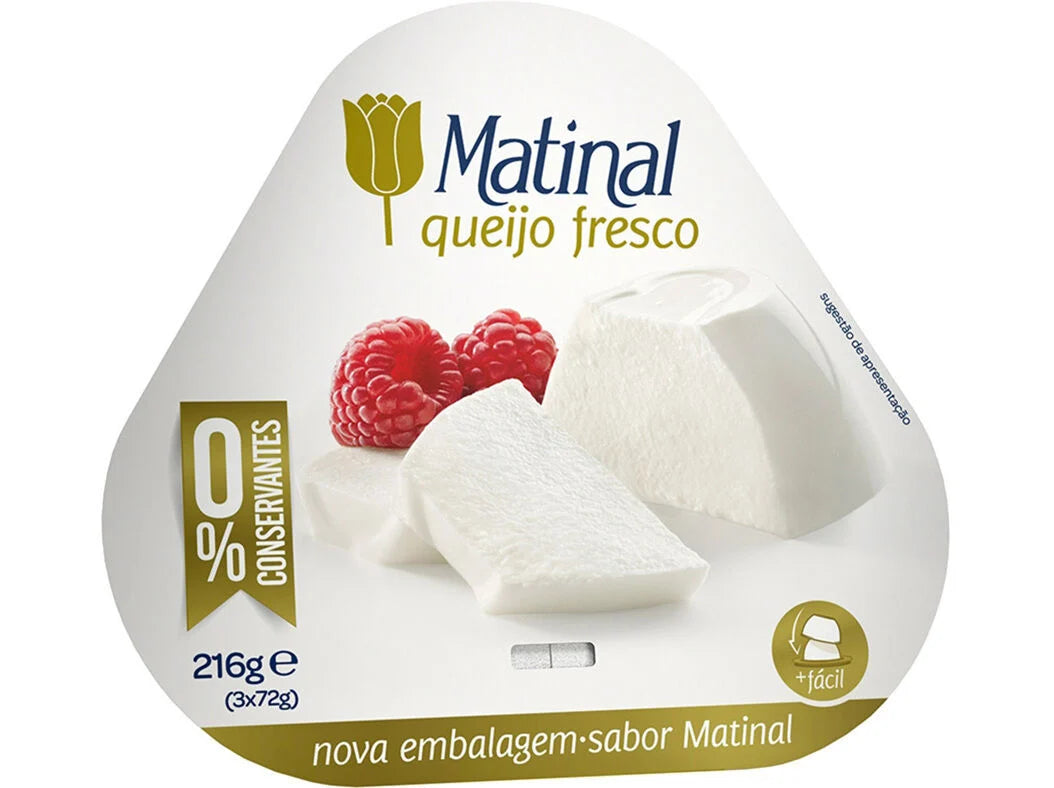 Queijo Fresco Matinal 216g 3x72g