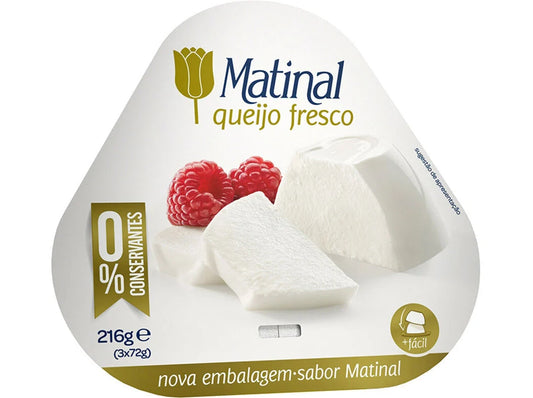 Queijo Fresco Matinal 216g 3x72g