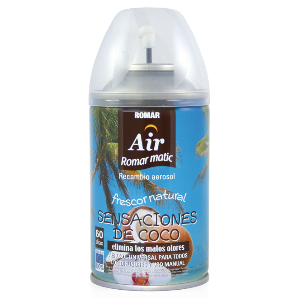 Recarga Spray de Coco Romar 60 dias