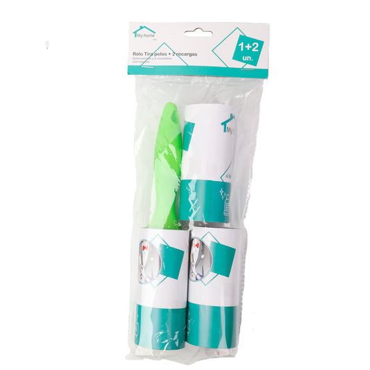 Rolo Tira Pelos + 2 Recargas MyHome