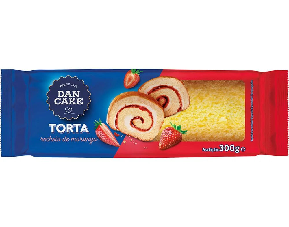 Torta recheio de Morango DanCake