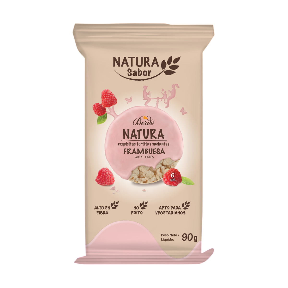Tortitas Frambuesa 7x Berdé