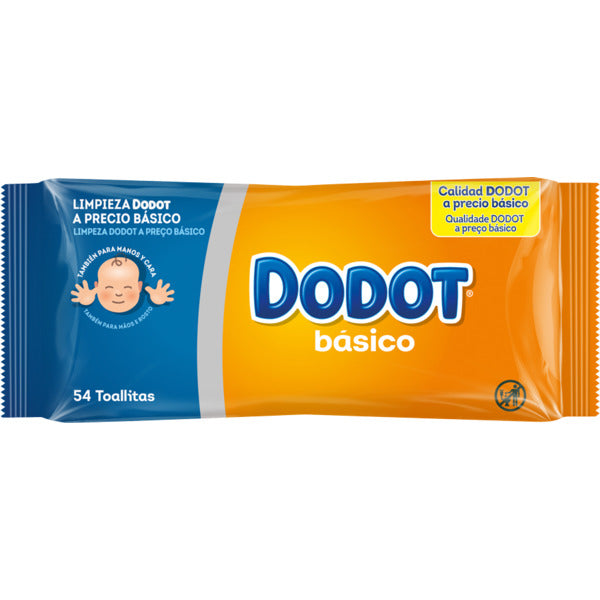 Toalhitas dodot basic 54uni.