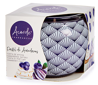 Vela Ambientador Tarte de Amora Acorde