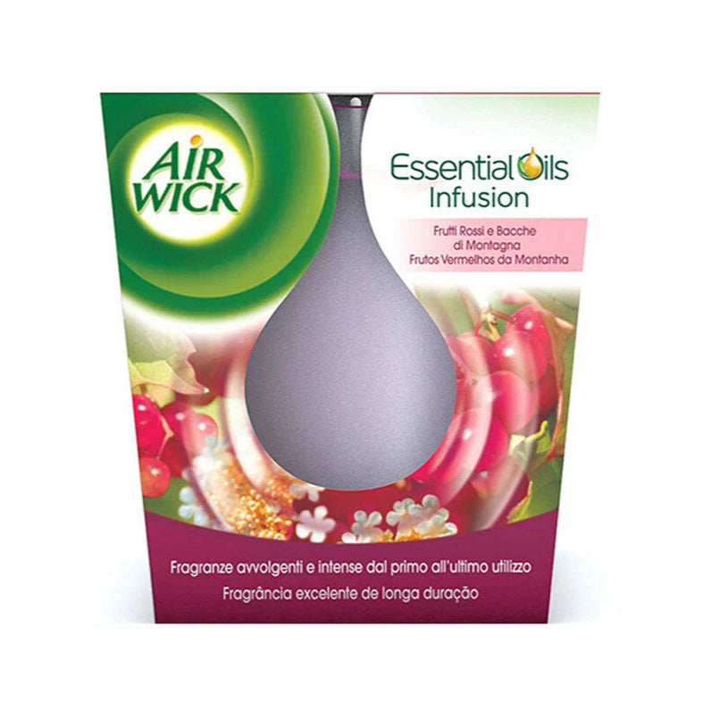 Vela Frutos Vermelhos da Montanha Air Wick 105g