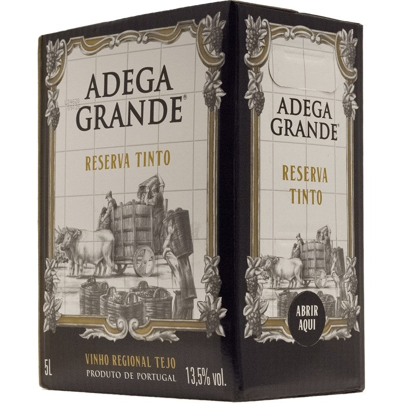 Vinho tinto reserva adega grande 5L