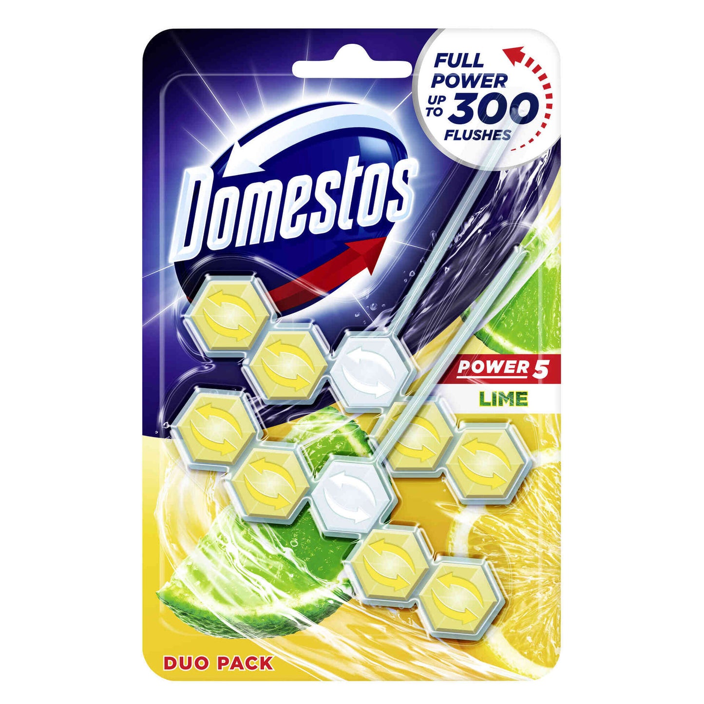 Bloco Sanitário Lime Domestos 2x