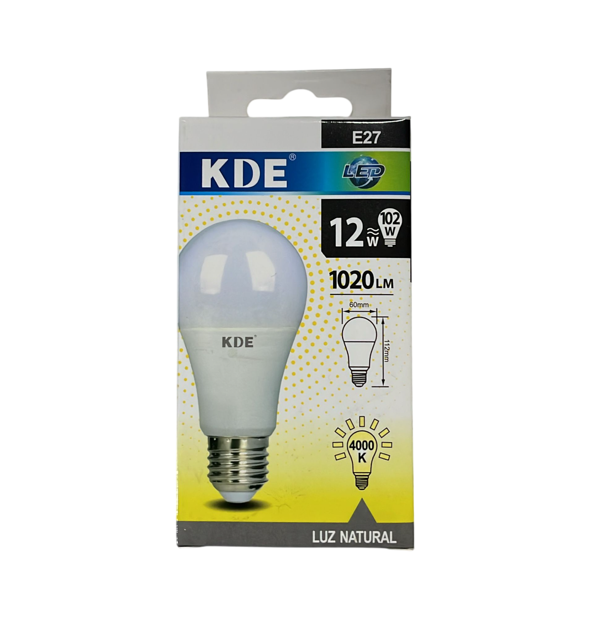 lâmpada Led 4000K 12W 1020LM KDE