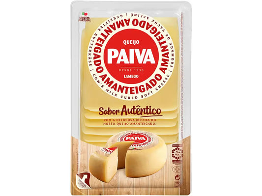 Queijo Amanteigado Fatiado Paiva 180g