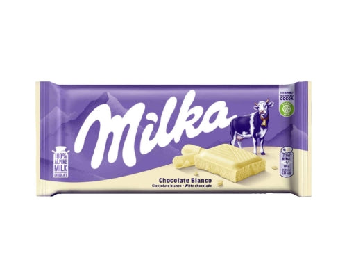 Chocolate Branco Milka 100g