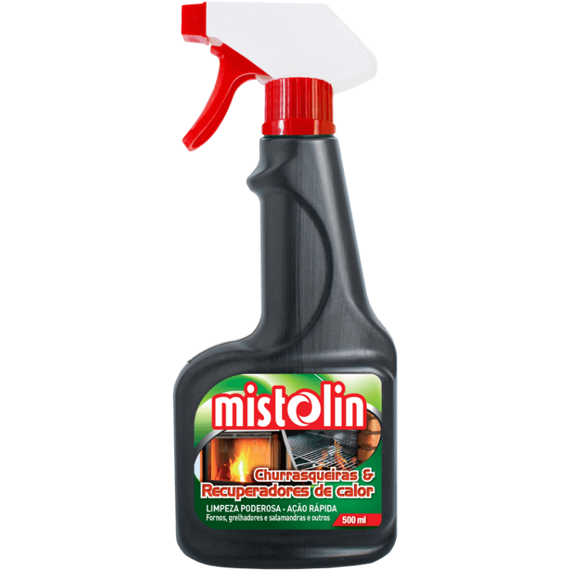Detergente mistolin churrasqueiras 500ml