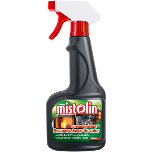 Detergente mistolin churrasqueiras 500ml