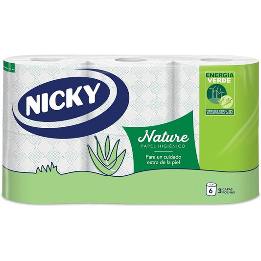 Papel higienico H.Niky 6rolos