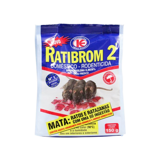 RatoBrom 2 Ratos e ratazanas 150g