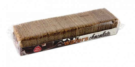 Bolachas Wafers chocolate hiper delicia 220g