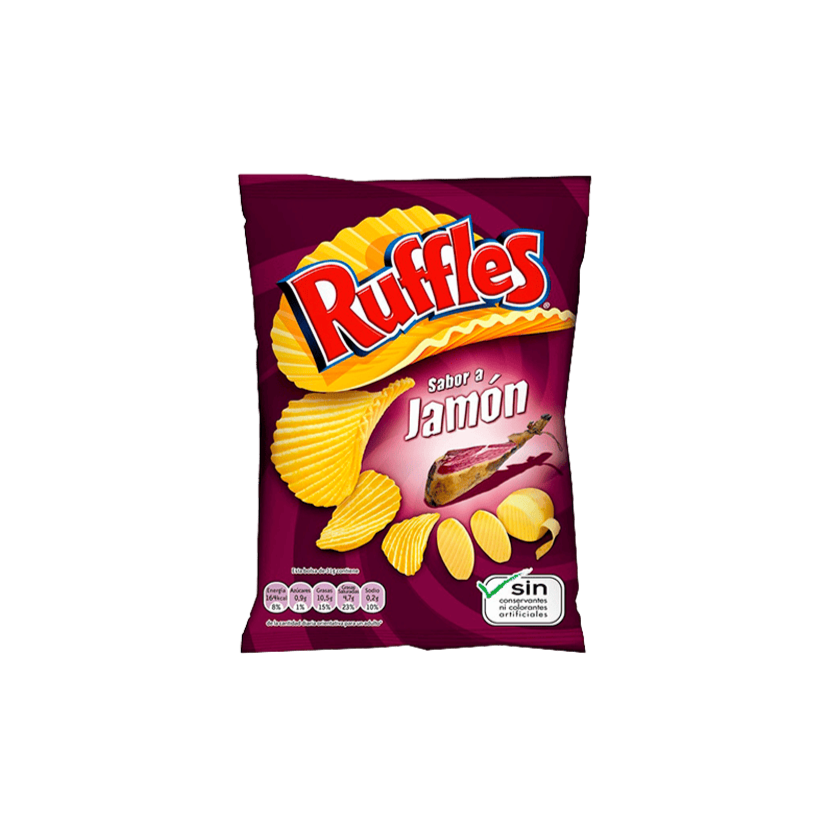 Batata frita presunto ruffles 45g