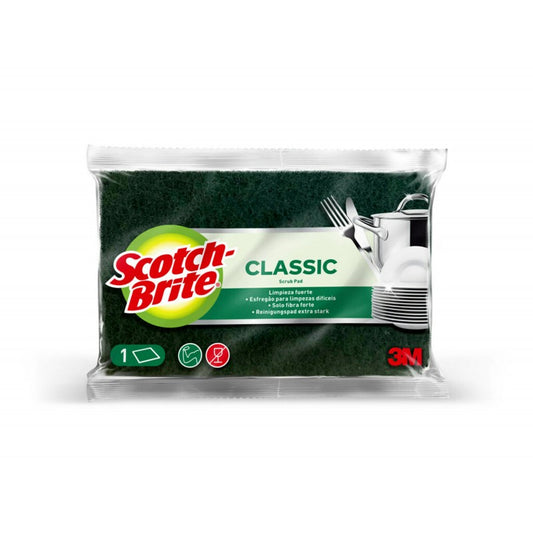 Esfregão scotch brite verde