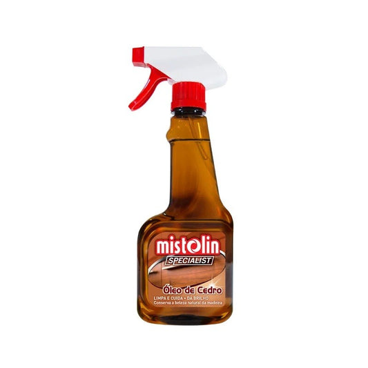 Óleo de Cedro Mistolin Specialist c/pistola 360ml
